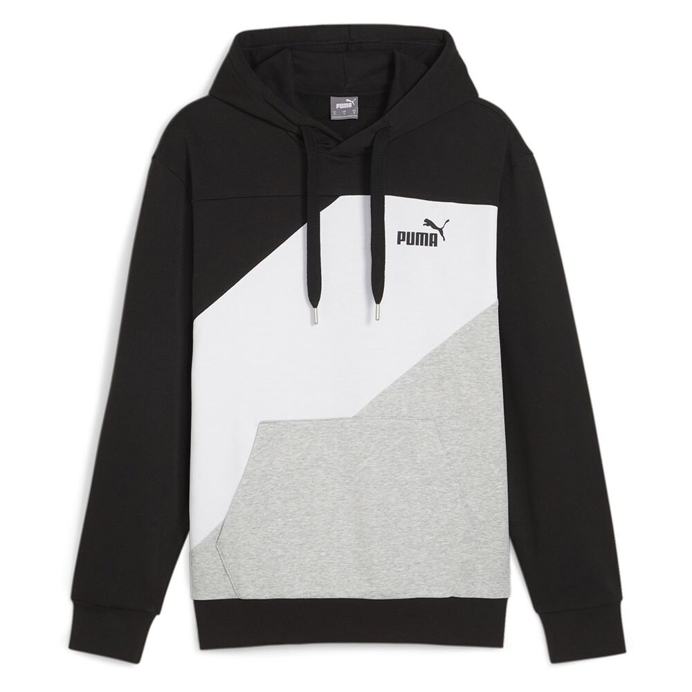 

Худи Puma Power Colorblock, серый