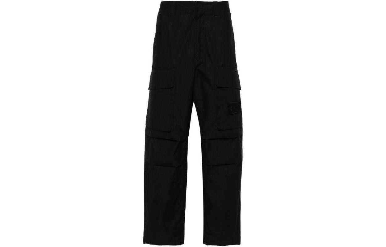 Брюки мужские Stone Island Ghost Cargo, черный