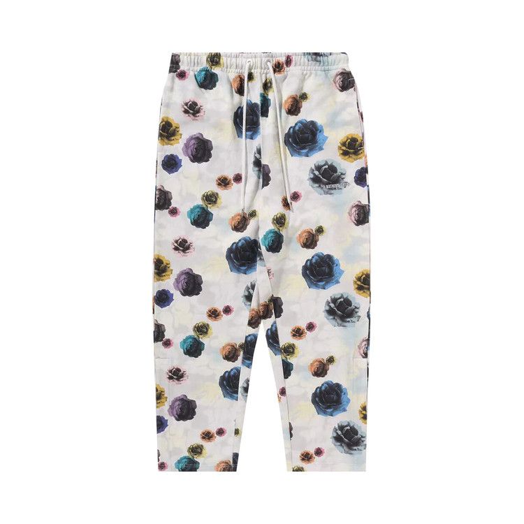 

Брюки BAPE Floral Camo Sweat Pants, Ivory