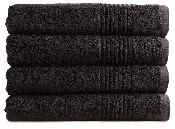 

Полотенце для душа Phloxset Supreme (4 шт), 70x1x140 см, черный