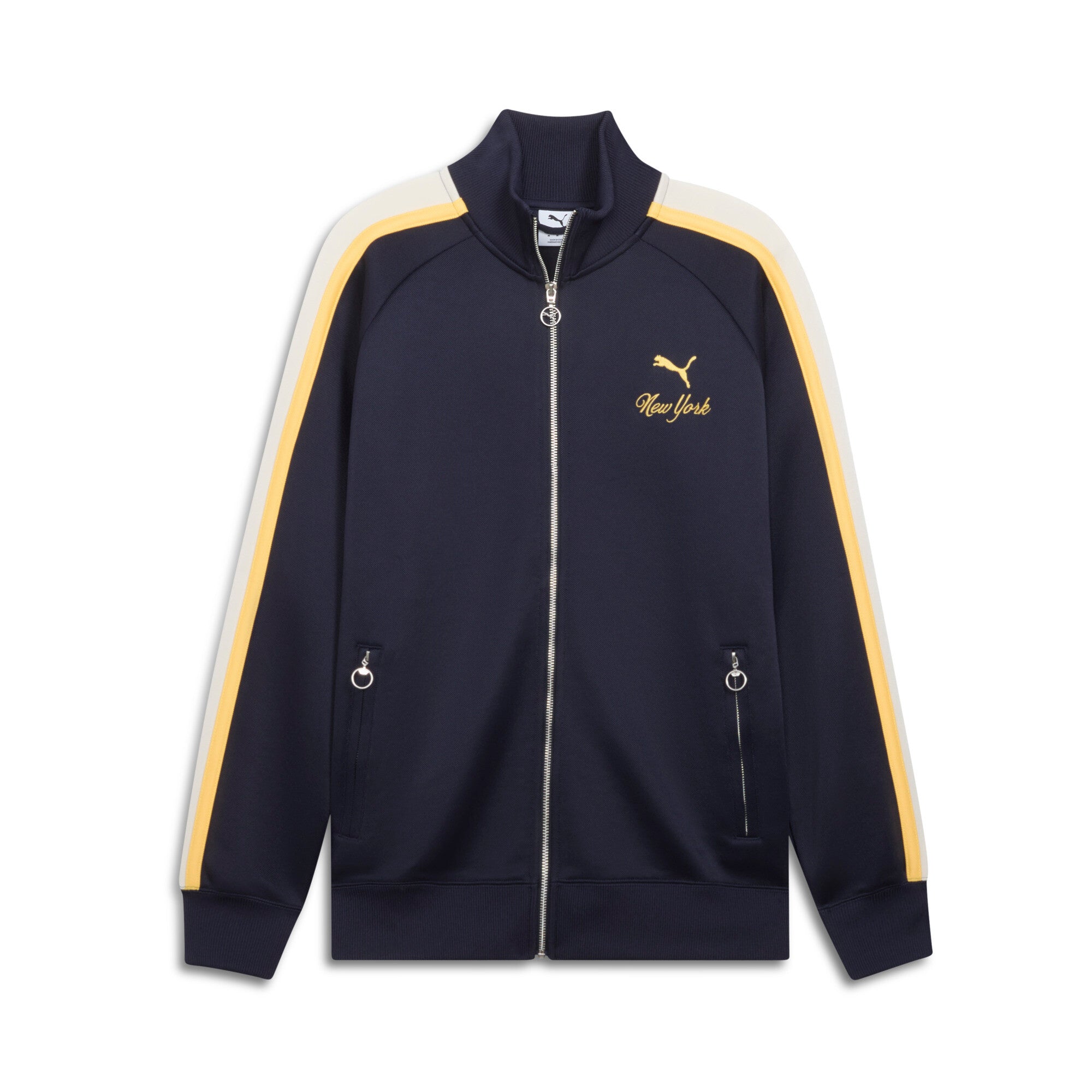

PUMA Мужская куртка T7 Bright Lights NYC Flagship Track, цвет new navy