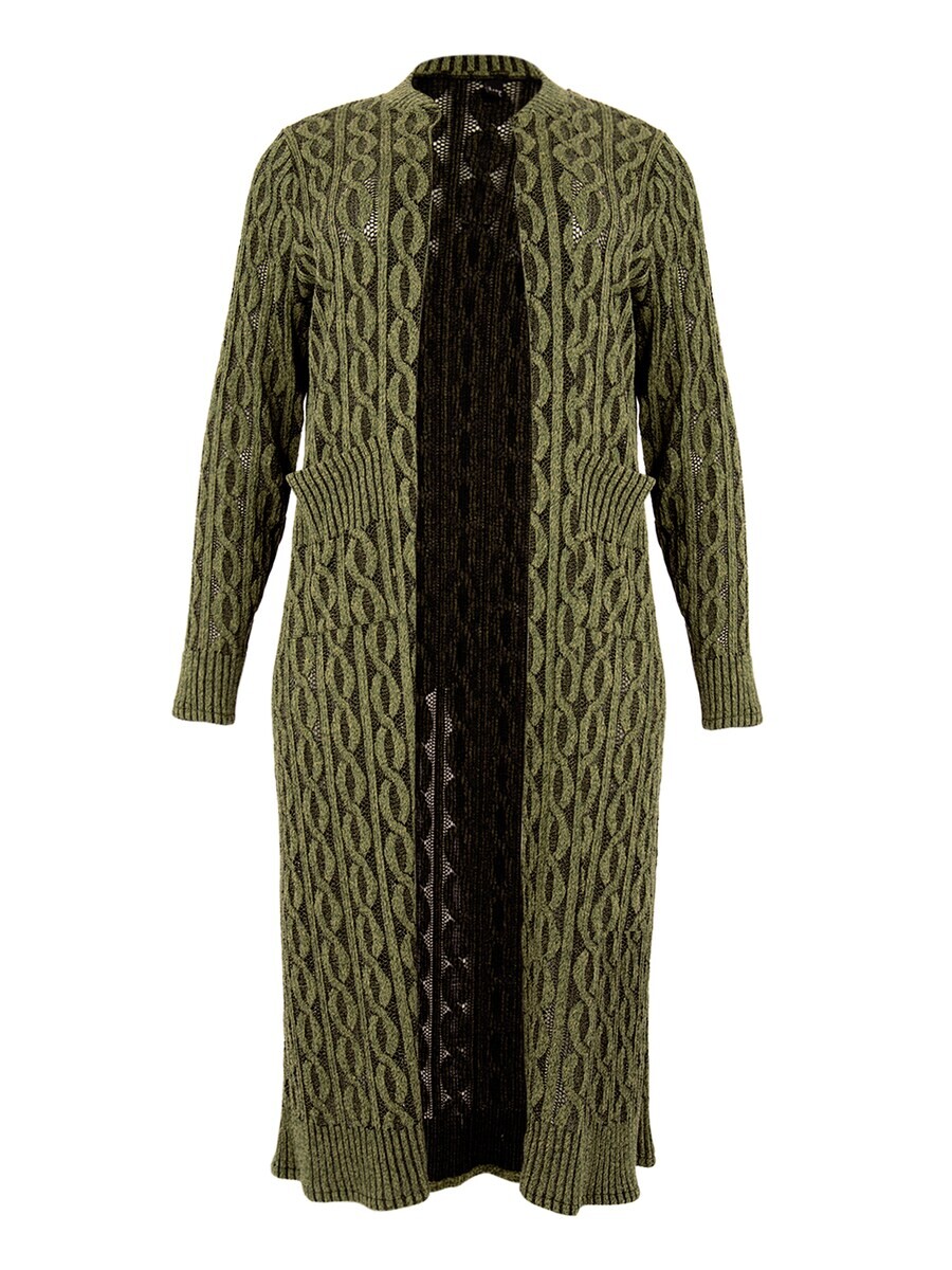 

Кардиган Yoek Knit Cardigan, оливковый
