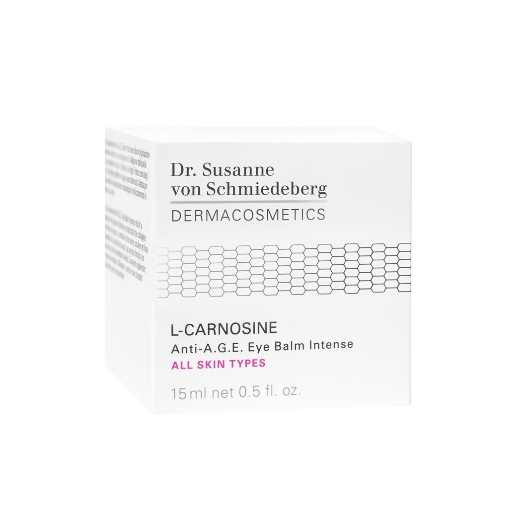 Бальзам для лица l-carnosine anti-a.g.e. eye balm intense Dr Susanne Von Schmiedeberg, объем 15 мл — фото 3