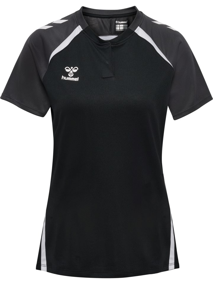 

Футболка поло Hummel, цвет black/asphalt