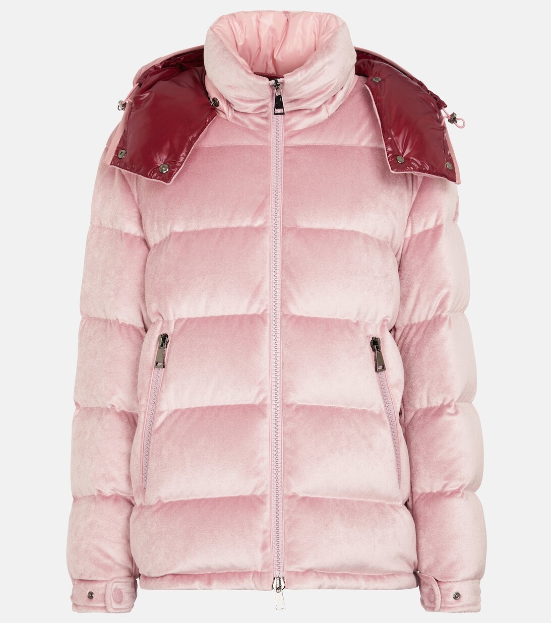 

Стеганая бархатная куртка Holostee MONCLER, розовый