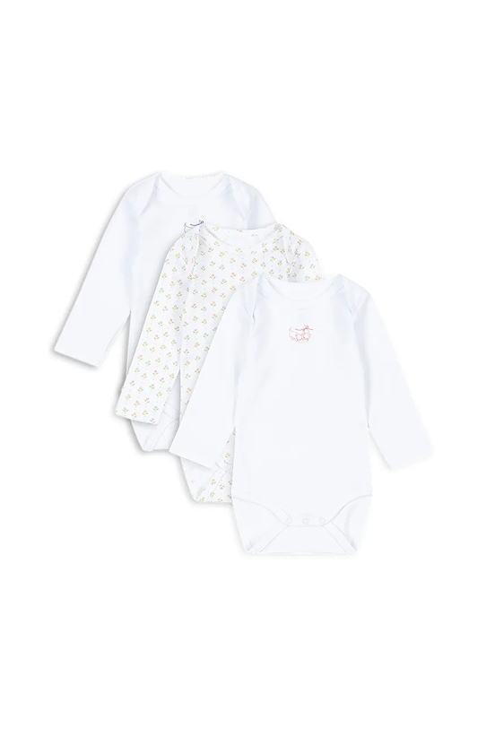 

3 хлопковых боди для младенцев Fanga Fontana, белый