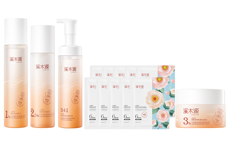 Simpcare Набор Camellia Skincare для успокоения, увлажнения, восстановления и очищения — фото 2