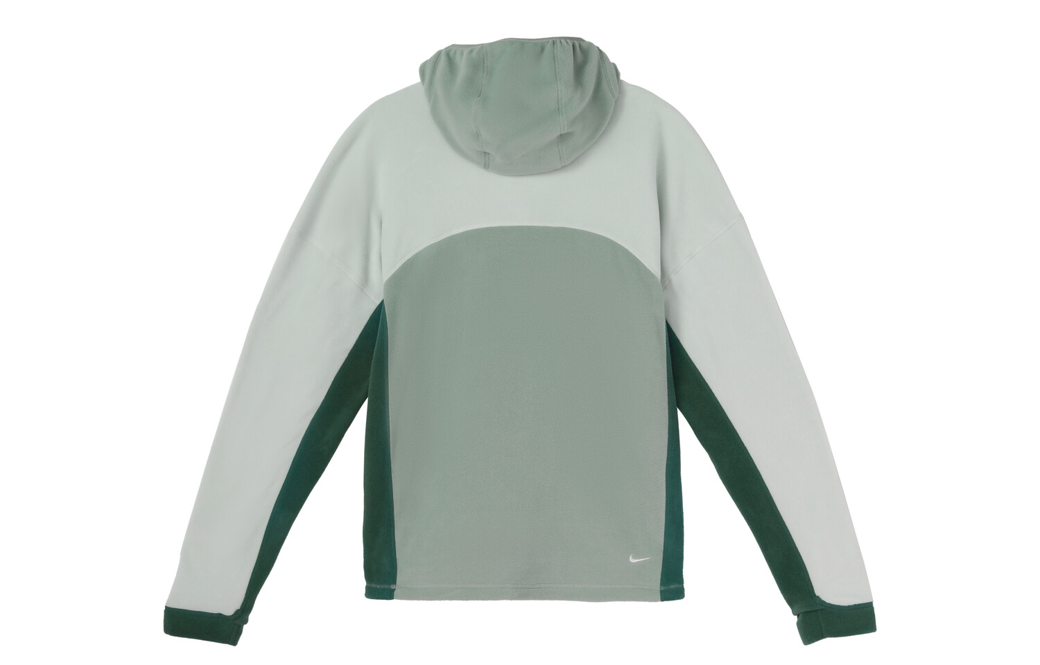 Мужская толстовка Nike, Слюдяно-зеленый/светло-серебристый/черный — фото 2