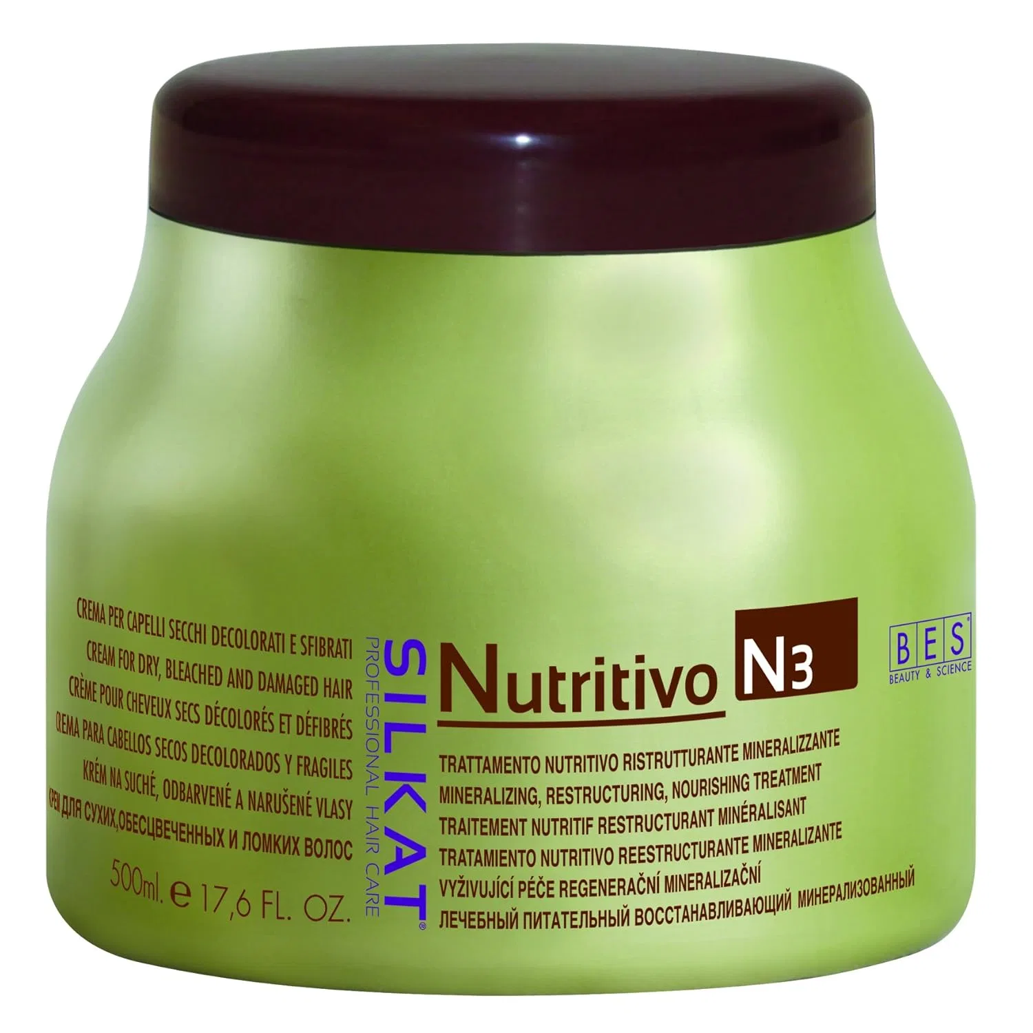 Маска для волос Silkat Nutritivo N3 от BES, 500 мл Bes