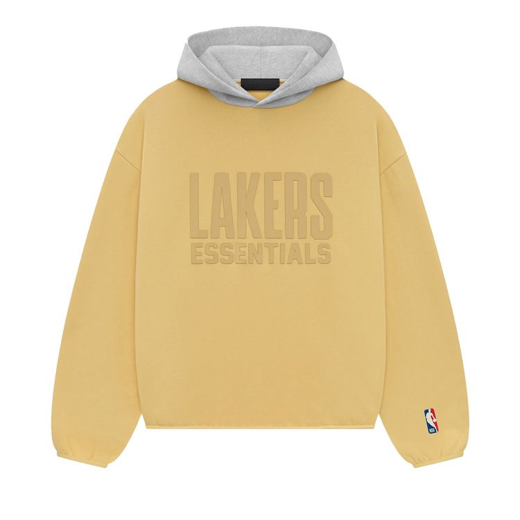 

Худи Fear of God Essentials x NBA Los Angeles Lakers Hoodie 'Yellow', желтый