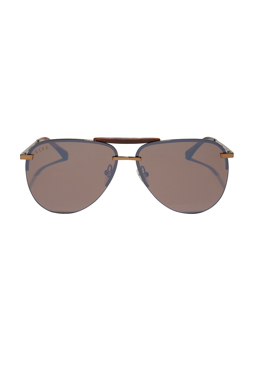 

Солнцезащитные очки тахо Diff Eyewear, коричневый