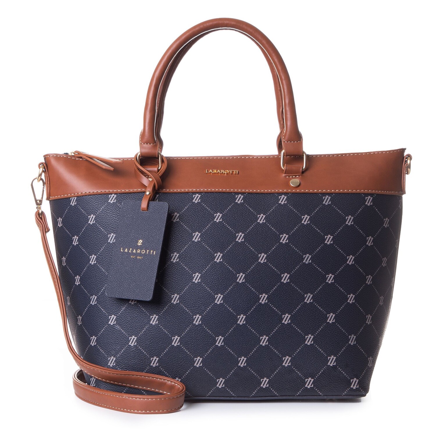 

Сумка Lazarotti Palermo Handtasche 29 cm, синий