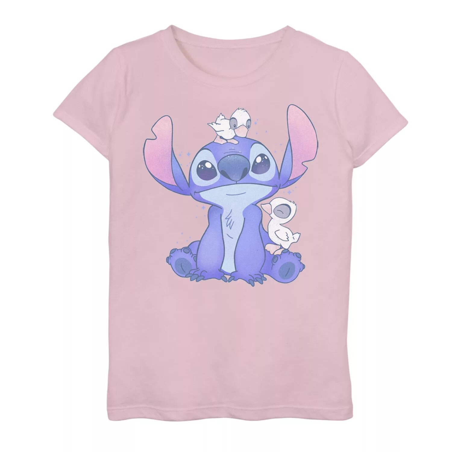 

Футболка с рисунком St. Patty's Lucky Duck для девочек 4–16 лет Lilo & Stitch Disney's Lilo & Stitch Disney