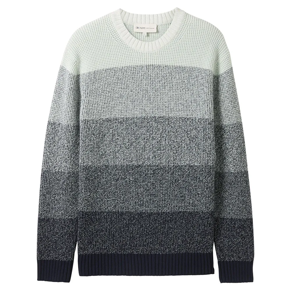 

Свитер Tom Tailor Structured Gradient Knit, серый