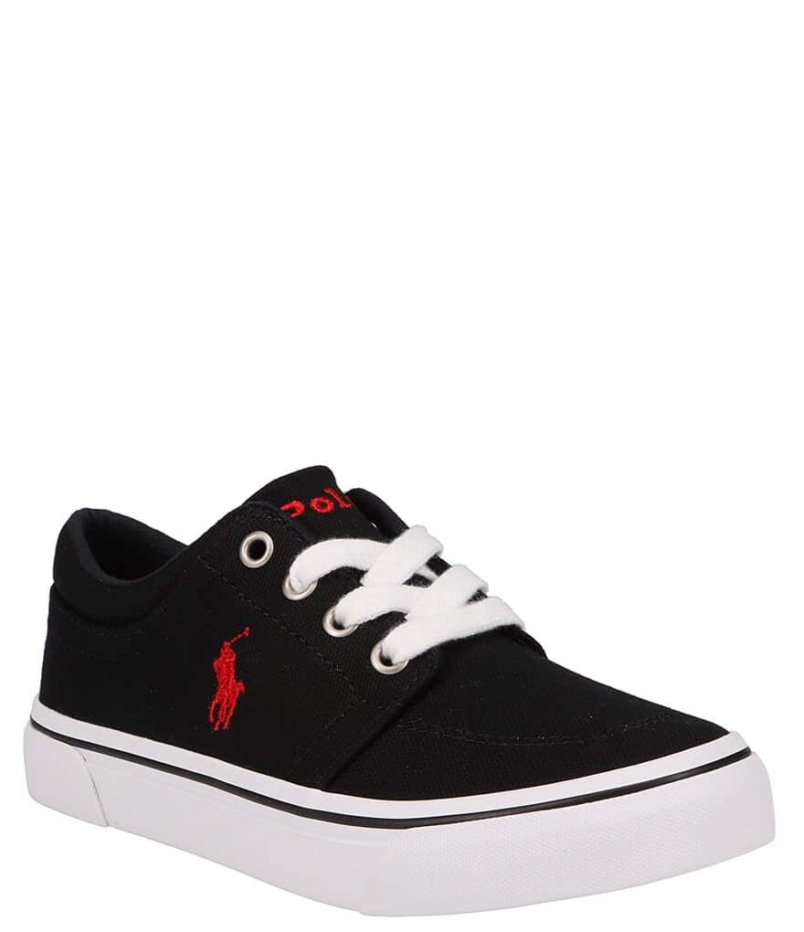 

Холщовые кроссовки Faxon X для мальчиков Polo Ralph Lauren (для малышей), черный