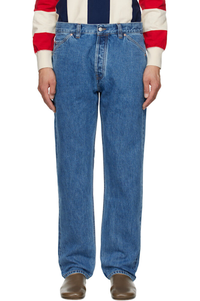

Индиго Стоун Стирка 14.2oz Японские джинсы Selvedge Drake's