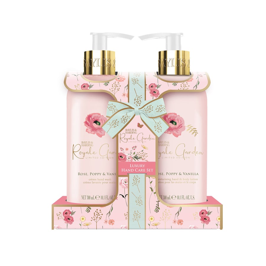 

Baylis & Harding Royale Garden Rose, Poppy & Vanilla luxury hand care set Baylis&Harding