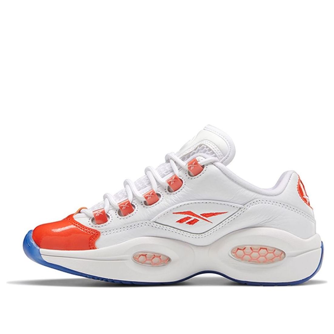

Кроссовки Reebok Question Patent Low J 'Vivid Orange' FY2344, белый