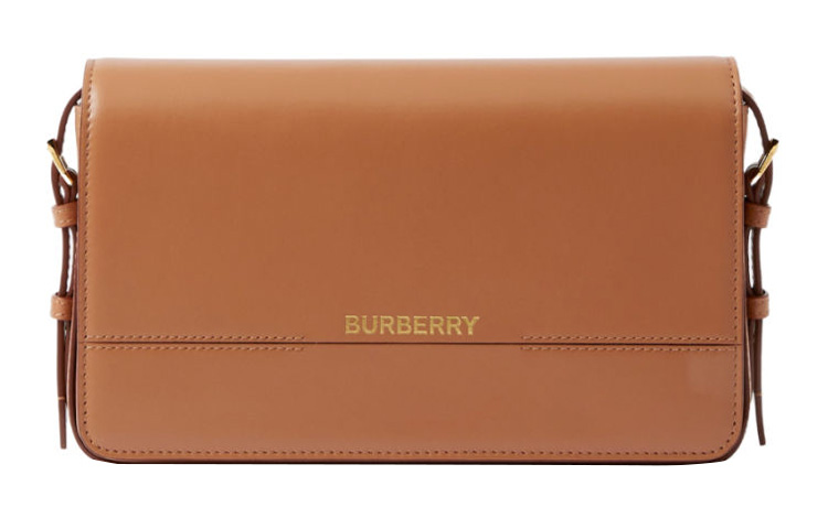 

Сумка через плечо из коровьей кожи женская коричневая Burberry