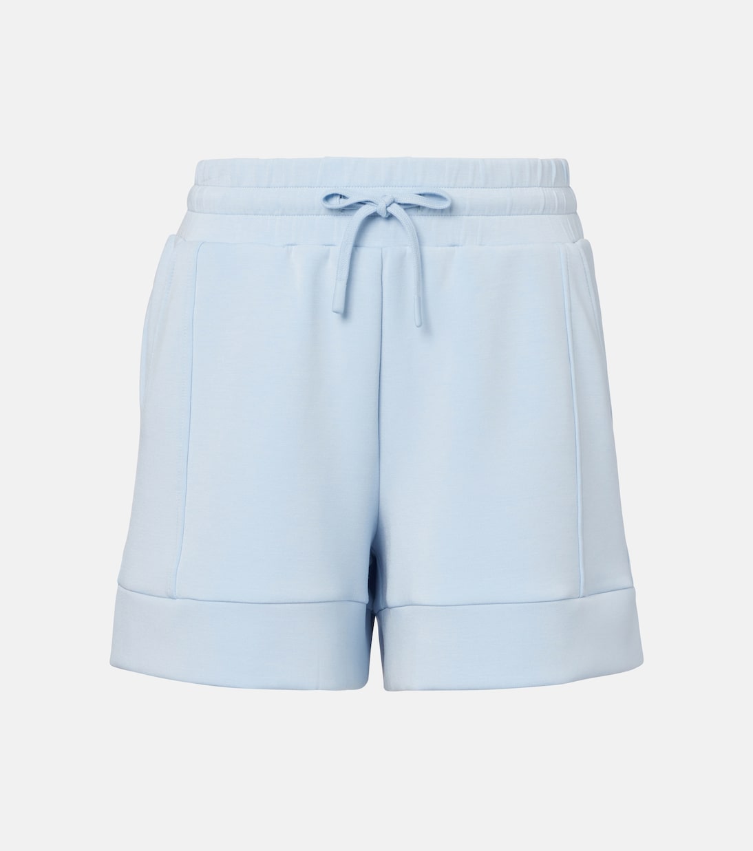 

Высокие шорты Atrium из джерси Varley, Cashmere Blue