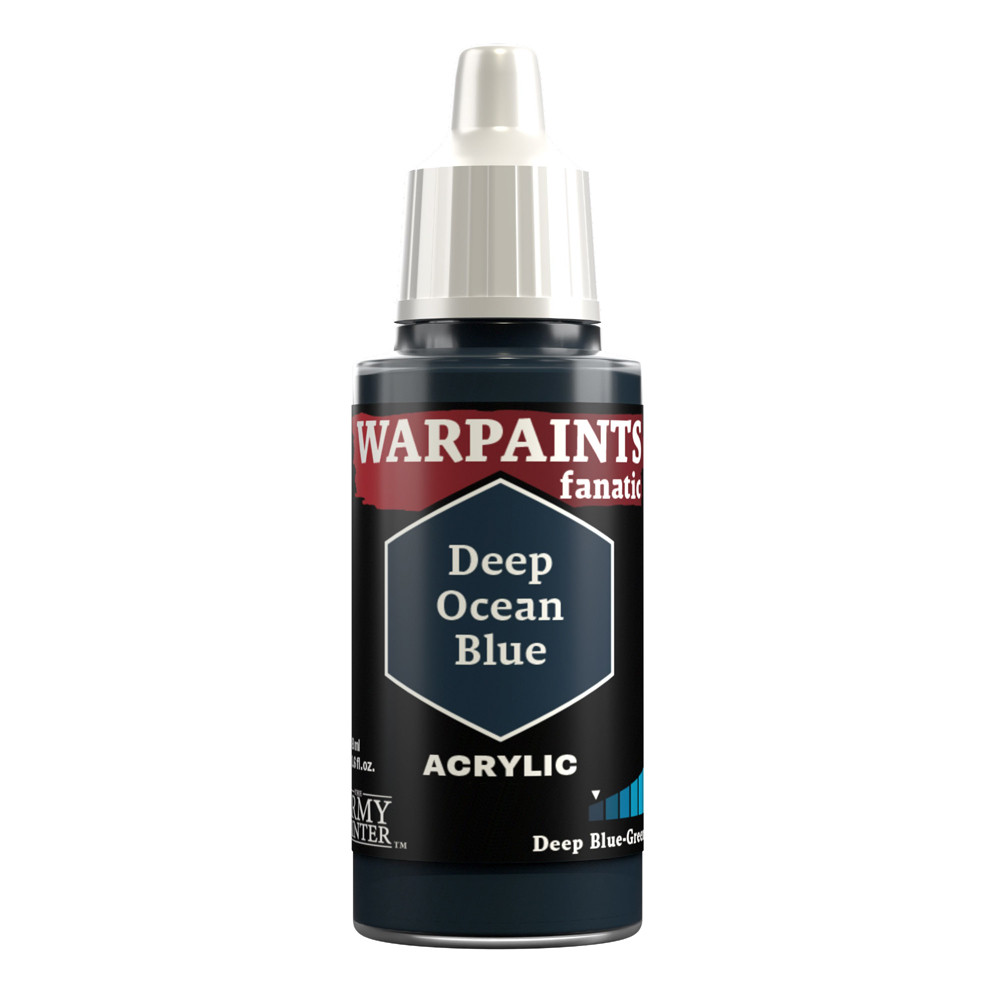 

Аксессуары Army Painter Warpaints Fanatic: Deep Ocean Blue (18ml)