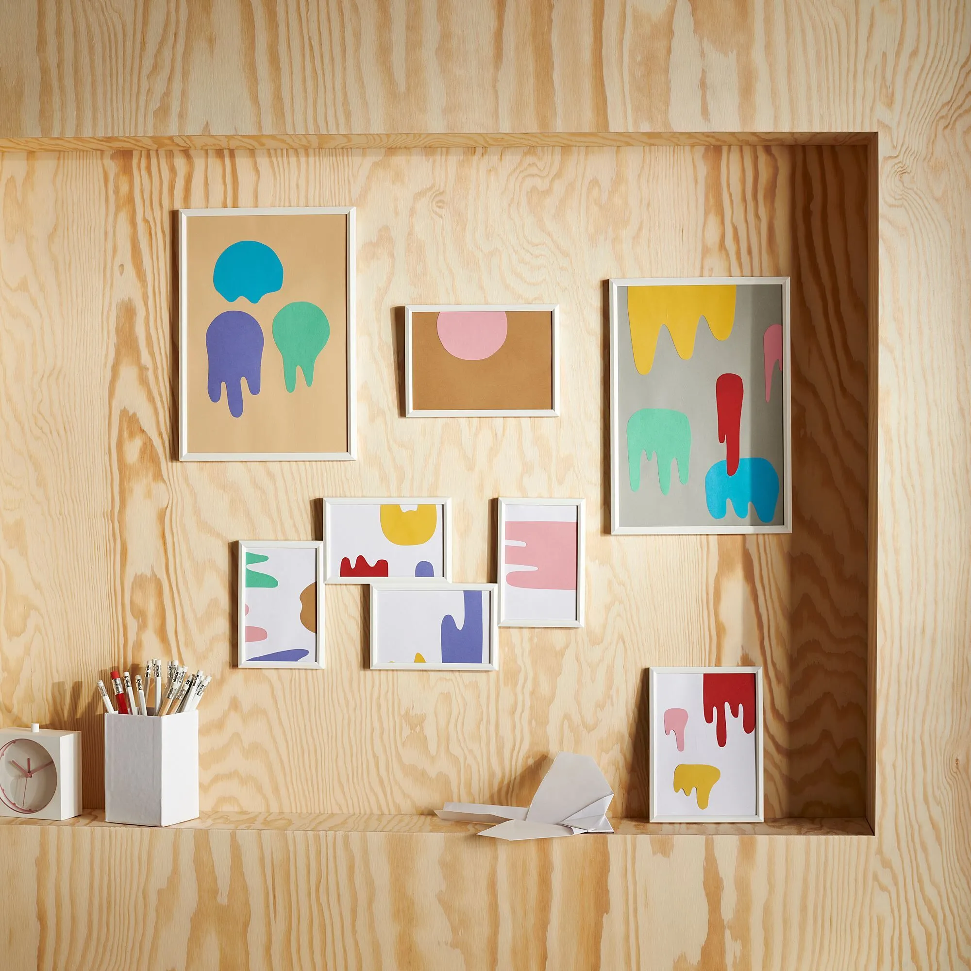 

Рама белая YLLEVAD IKEA