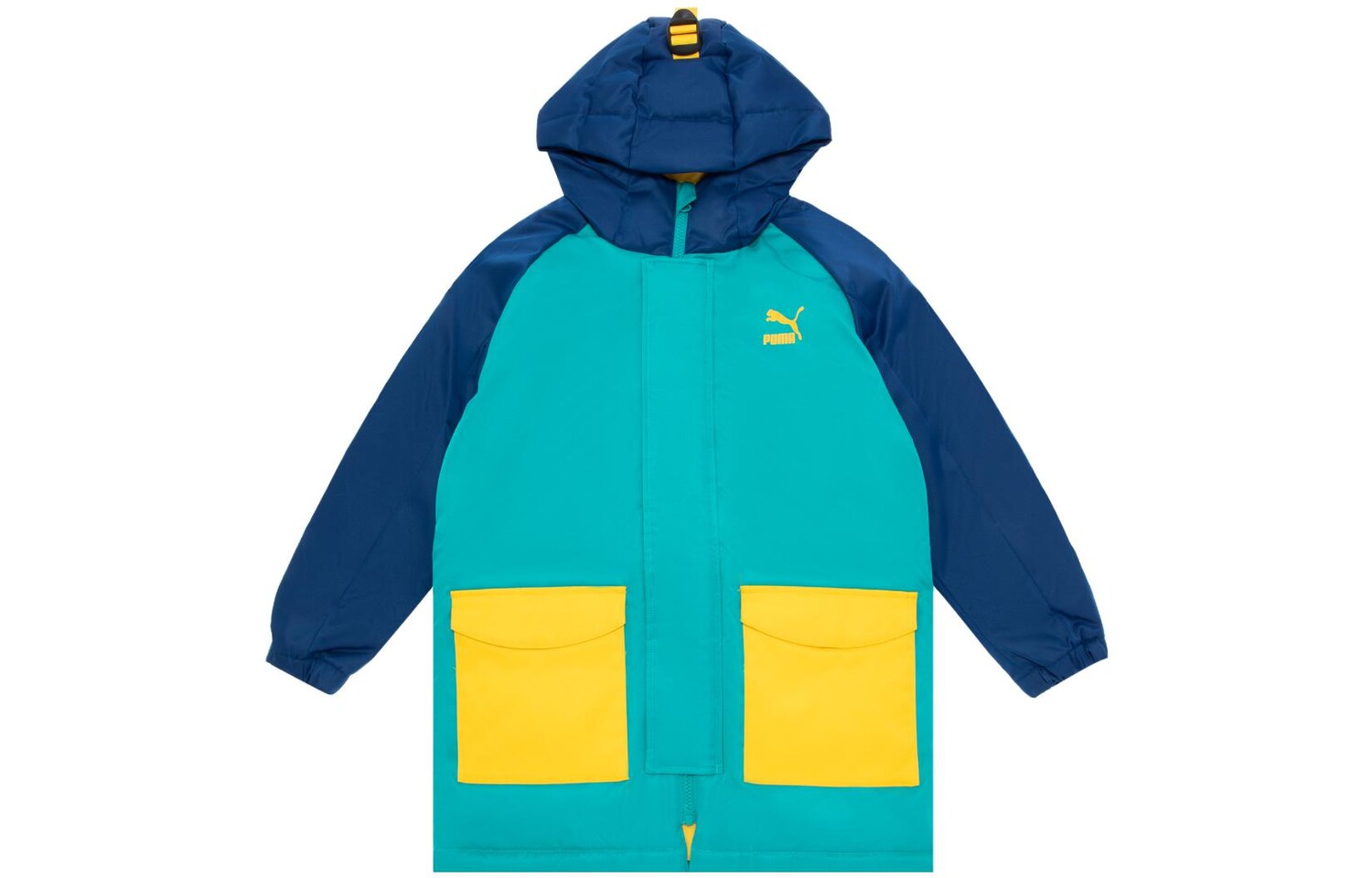 

Детский пуховик Puma, цвет Dark Green