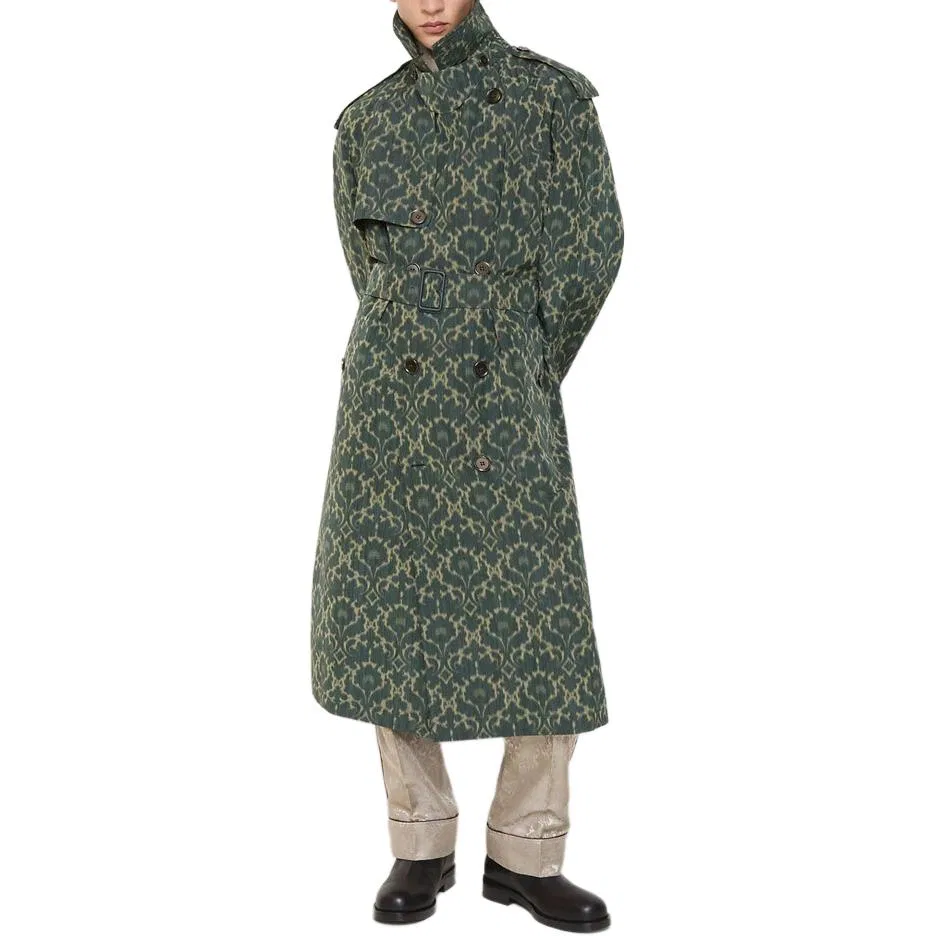 Тренчкот Burberry SS26 Trench Coat Vine Green — фото 4