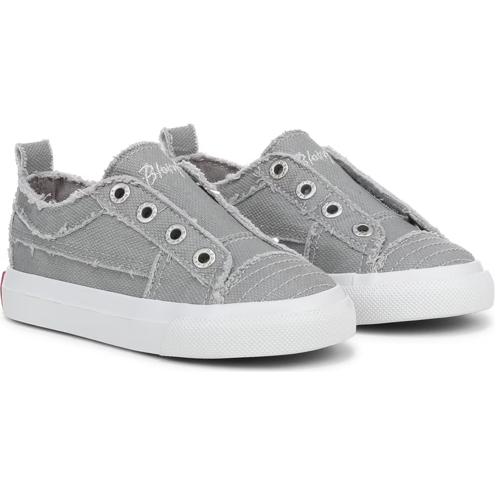 

Детские кеды без шнурков Blowfish Malibu для малышей, fog grey canvas