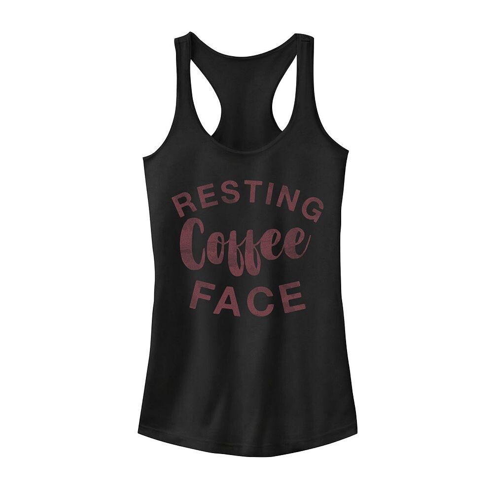 

Майка для юниоров "Resting Coffee Face", черный