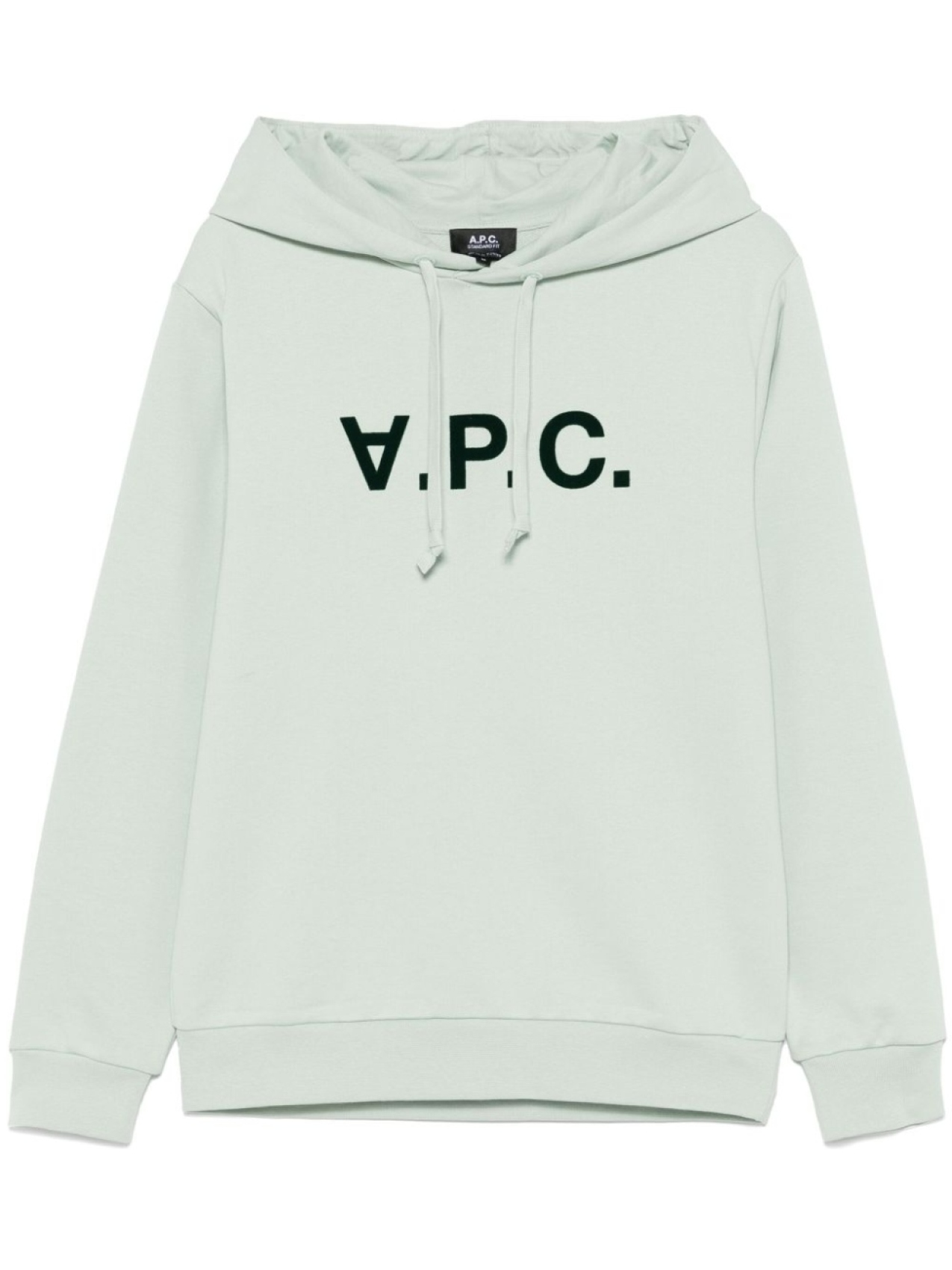 

A.P.C. худи с логотипом, зеленый