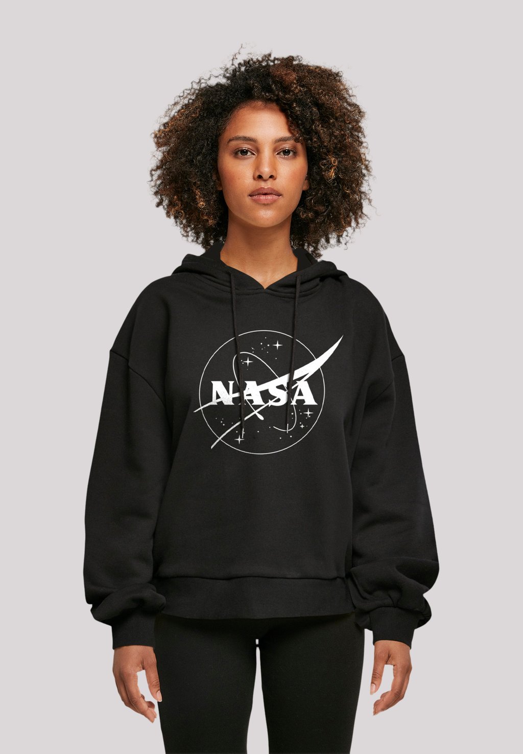 

Толстовка NASA CLASSIC INSIGNIA OVERSIZE - Hoodie F4NT4STIC, черный