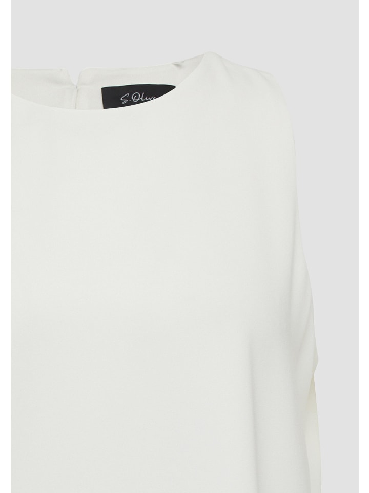 

Блузка s.Oliver BLACK LABEL, цвет creme-weiß