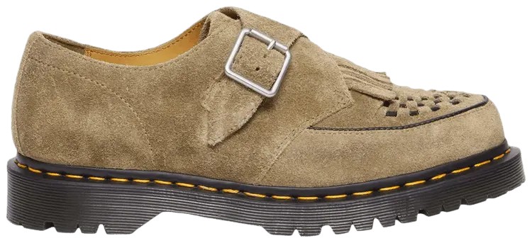 

Кроссовки Dr. Martens Ramsey Suede Kiltie Buckle Creepers 'Savannah Tan', загар
