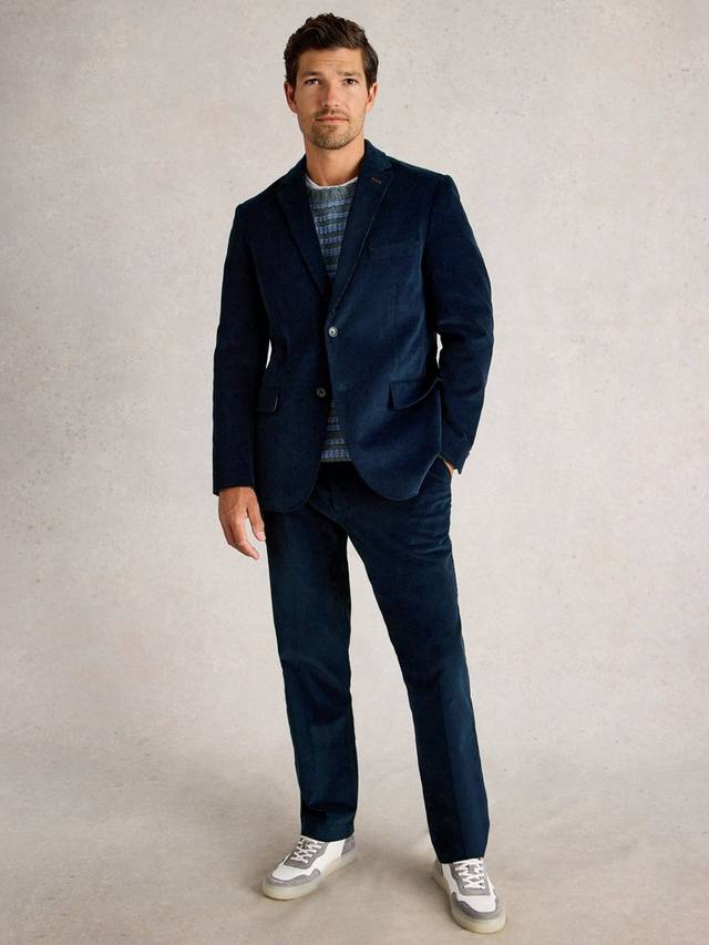 

Однобортный пиджак из вельвета White Stuff