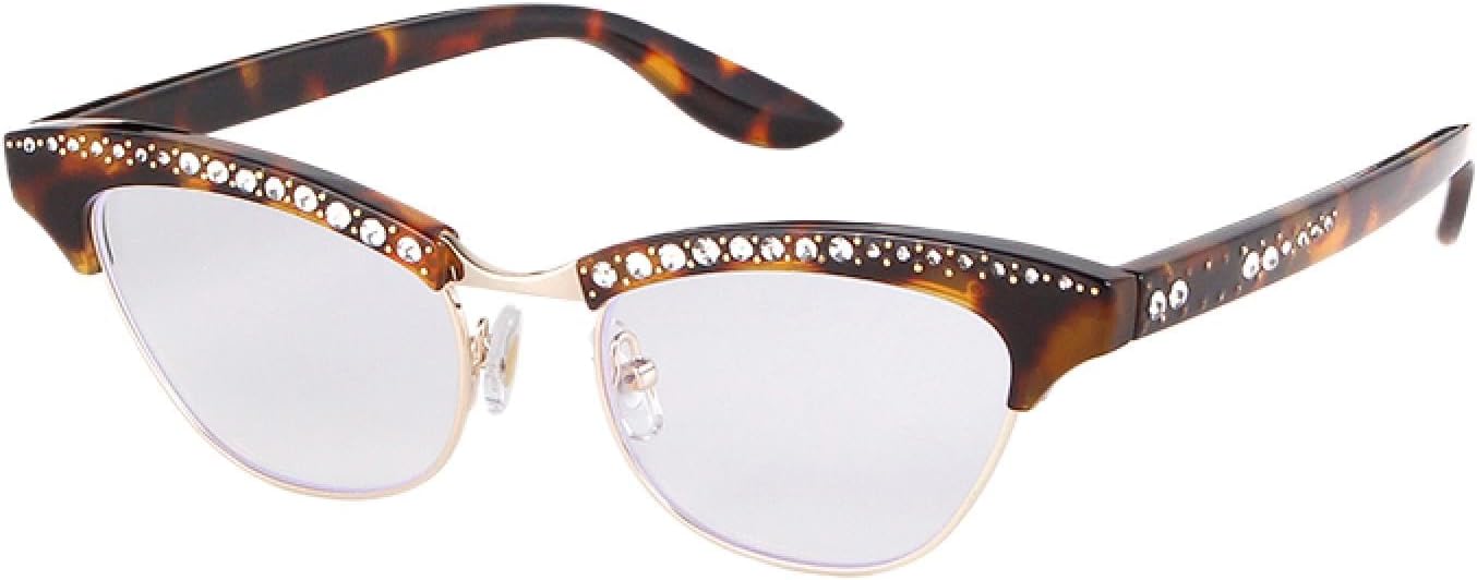 

Солнцезащитные очки с защитой от УФ-излучения UV400 | Оправа «кошачий глаз» с бриллиантовой окантовкой | Для женщин и мужчин, для занятий спортом на открытом воздухе и вождения DSVIGF, C5