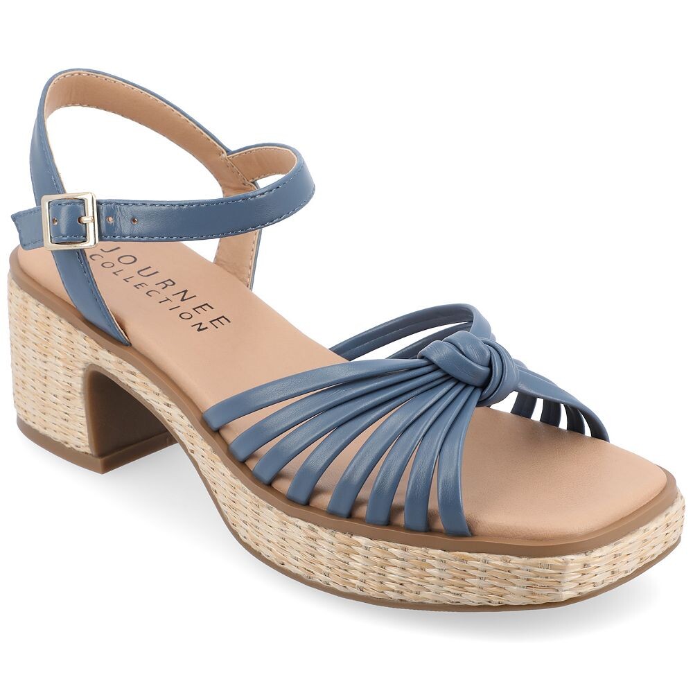 Женские сандалии Tru Comfort Foam Journee Collection Hally Tru Comfort, синий