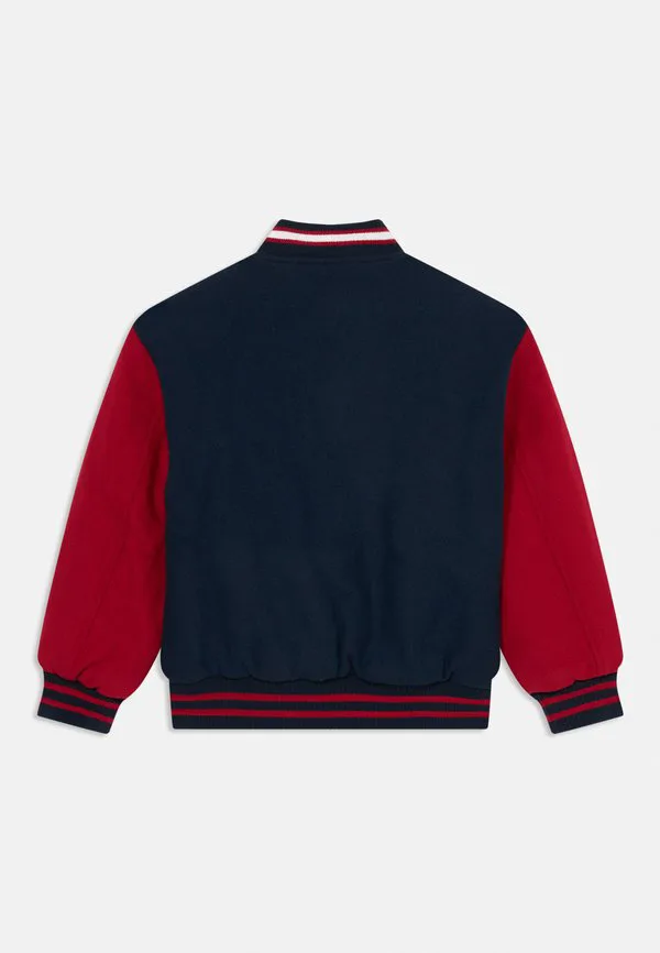 Двусторонняя куртка-бомбер с графическим принтом, унисекс. Tommy Hilfiger, Dark Night Navy — фото 2