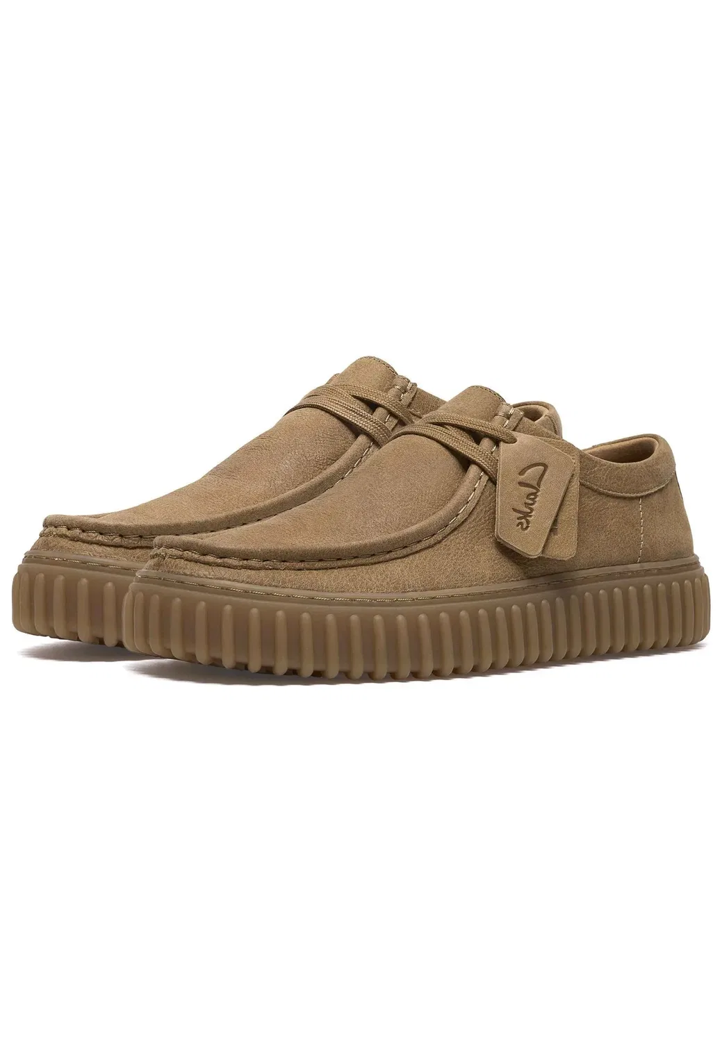 Полуботинки на шнуровке Clarks, светло-коричневый — фото 3
