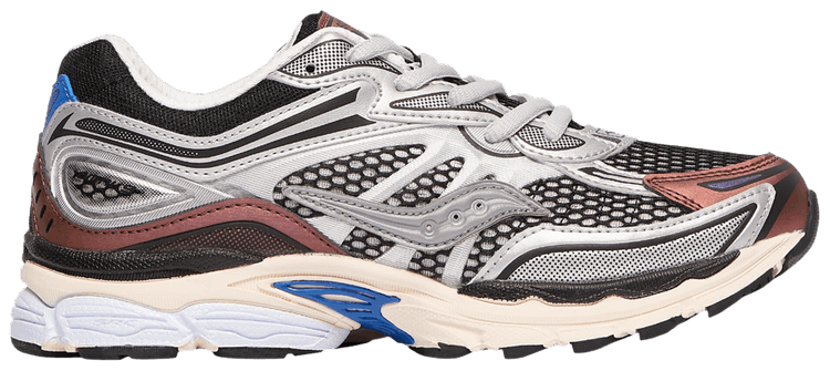 

Кроссовки Saucony ProGrid Omni 9 Big Kid 'Black Silver Burgundy', серебряный
