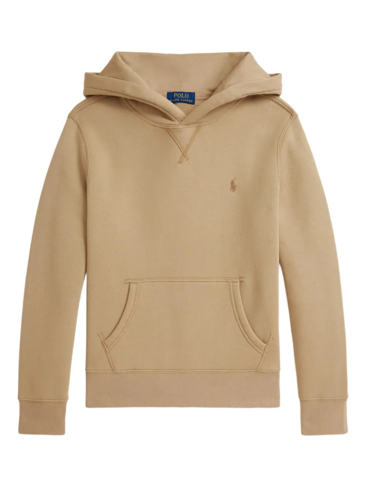 

POLO RALPH LAUREN KIDS худи с вышивкой Polo Pony, нейтральный