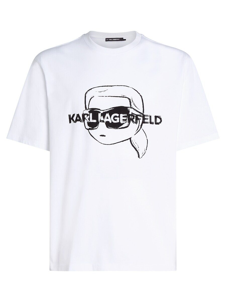

Классическая футболка Karl Lagerfeld Shirt, белый