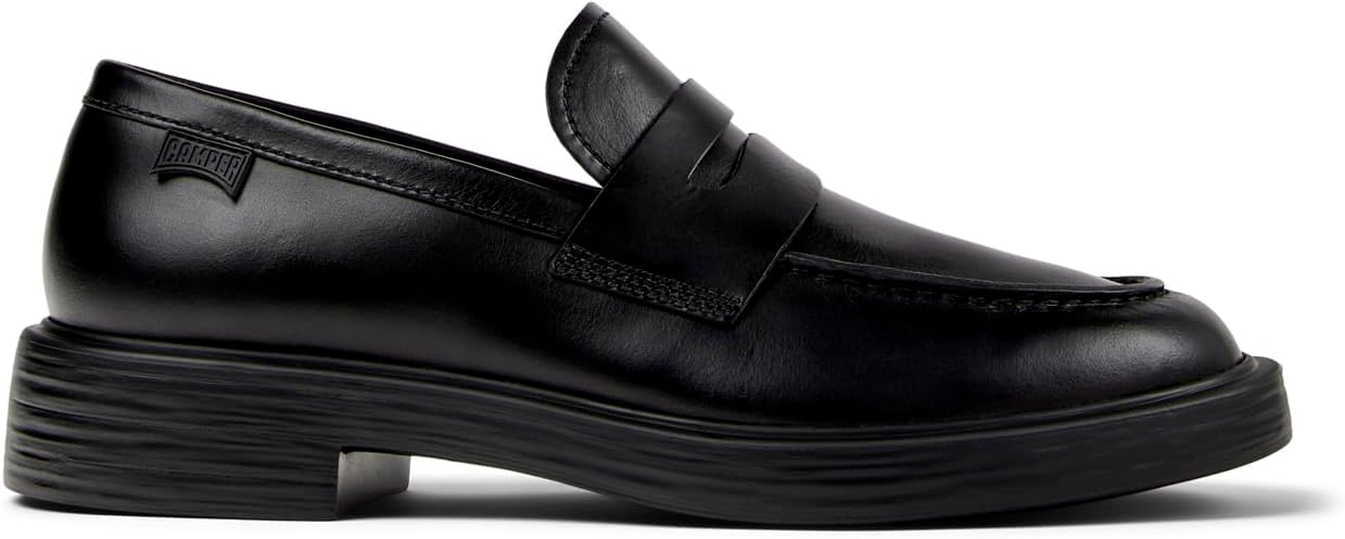 

Мокасины Camper Dean K101045 из кожи в морском стиле, черный