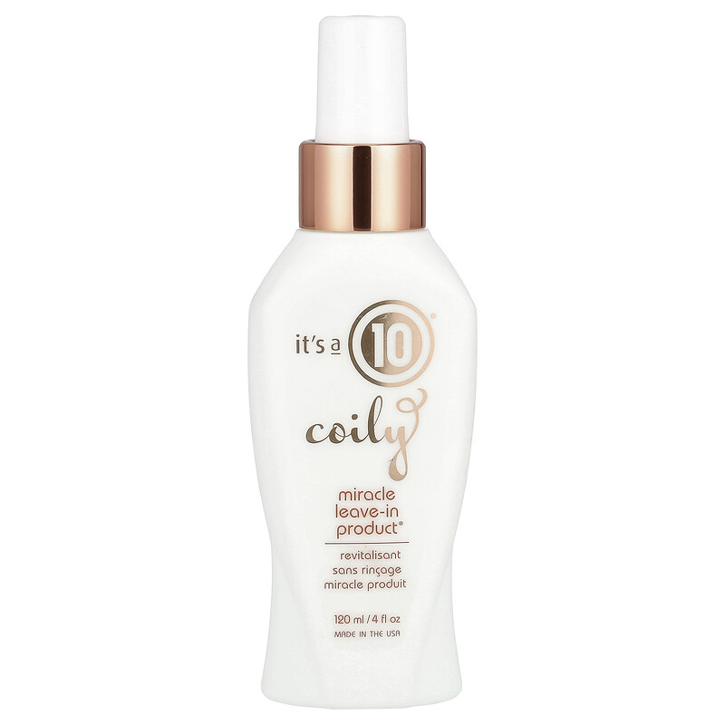 

It's a 10, Coily, Miracle Leave-In Product, 120 мл (4 жидк. унц.)