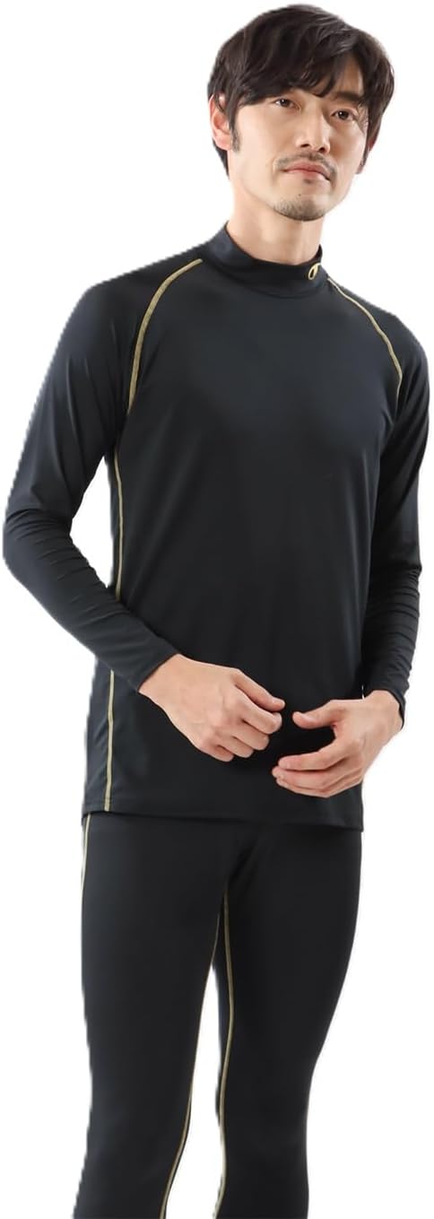 

Мужская футболка с длинным рукавом Champion, DoubleDRY, влагоотводящая, быстросохнущая, черный/золотой