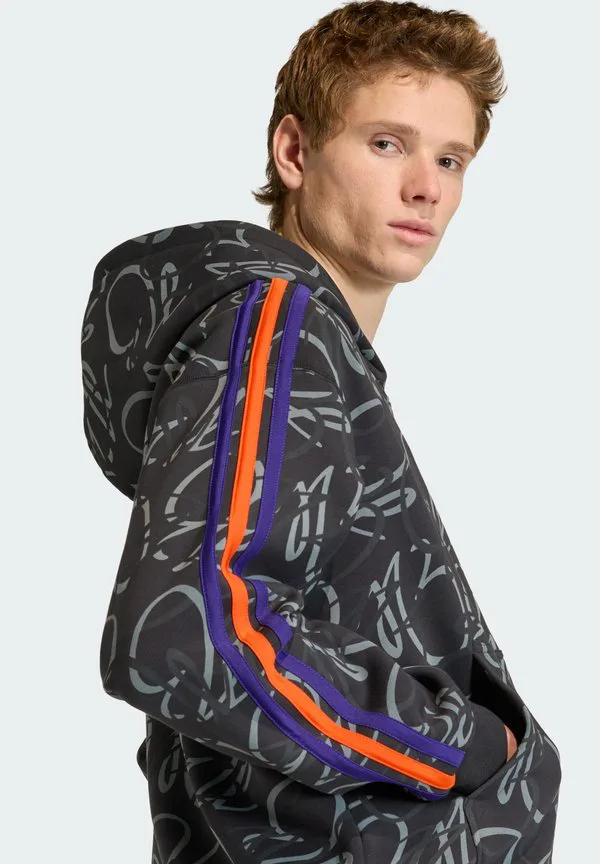 Толстовка на молнии jude bellingham Adidas Originals, Black — фото 4