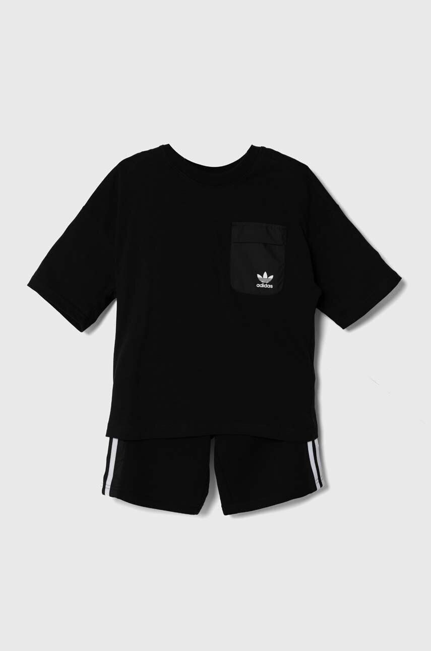 

КОМПЛЕКТ КОРОТКОЙ ФУТБОЛКИ adidas Originals для мальчика/девочки, черный