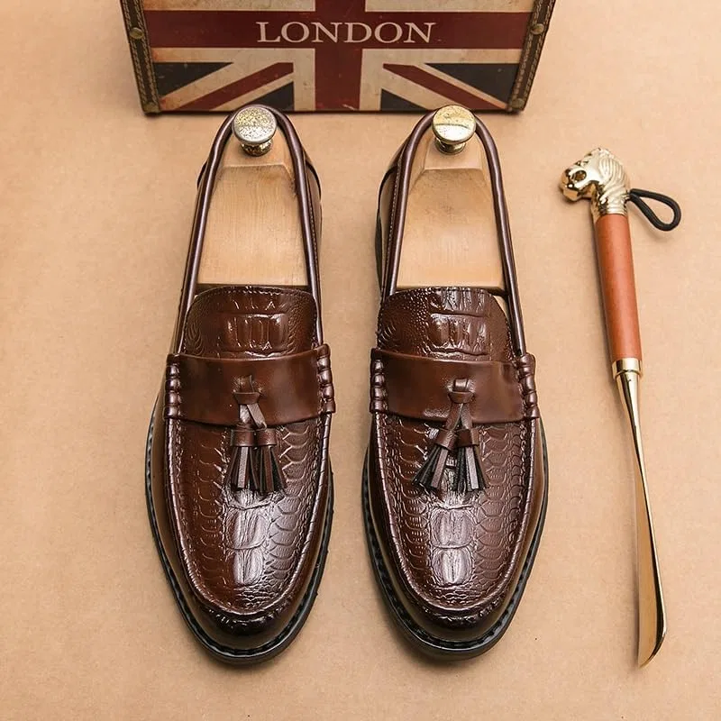 Мокасины мужские Loafers & Slip-ons, Soft Moccasins Driving Boat, коричневый UOPYNE — фото 4