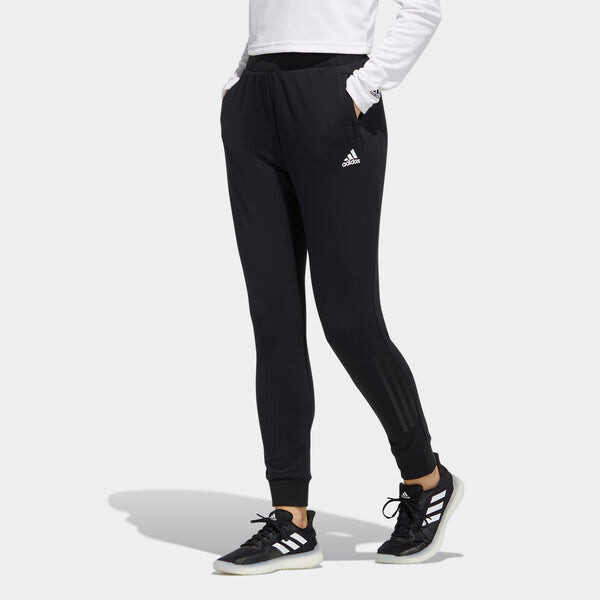 Спортивные штаны (WMNS) adidas Fi Pt Ft 3s Sports Stylish Casual Long Pants/Trousers Black, черный — фото 2