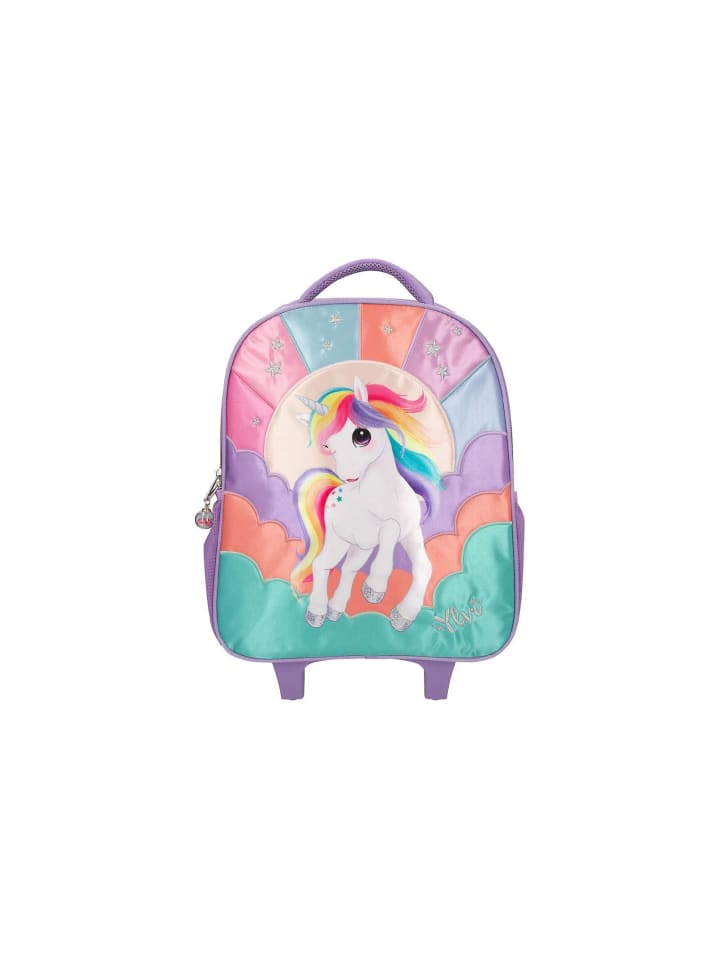 

Depesche Школьный рюкзак-тележка Ylvi 18,5 x 31 x 44 см в красочном исполнении